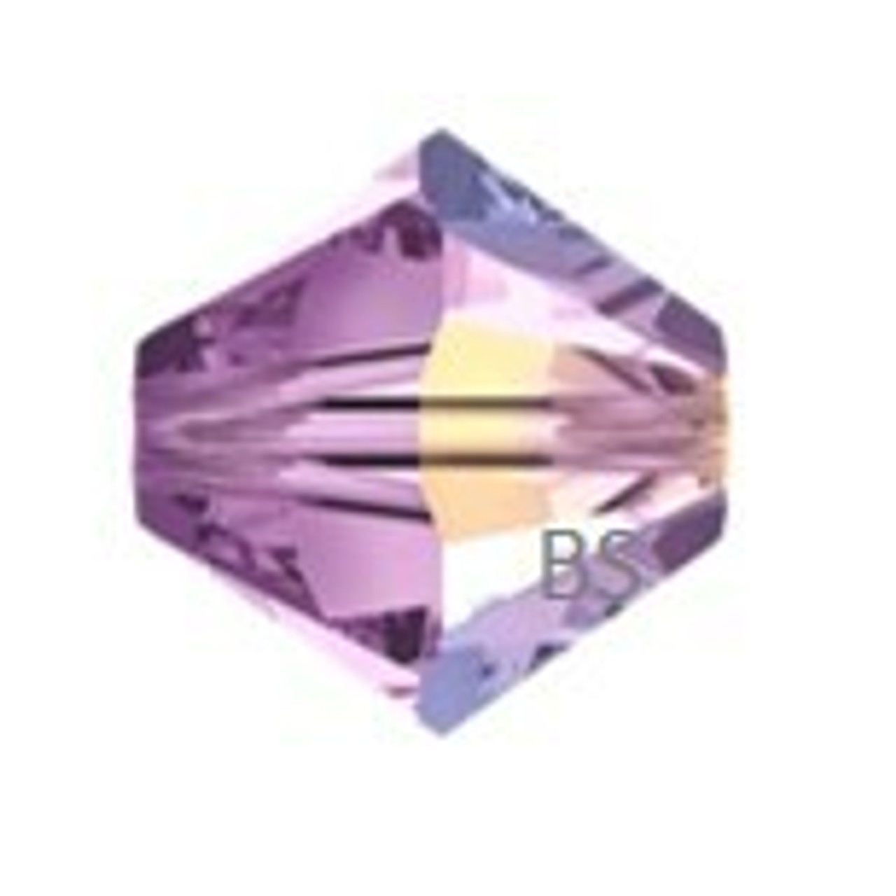 MC Rondelle Bead Light Amethyst AB